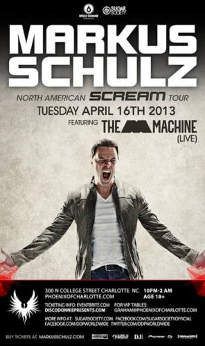 Markus Schulz w/ The M Machine @ Phoenix - Charlotte