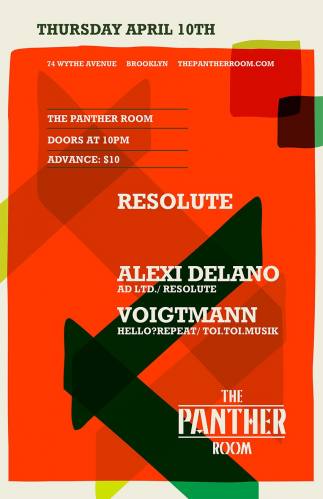Resolute presents Alexi and friends in The Panther Room