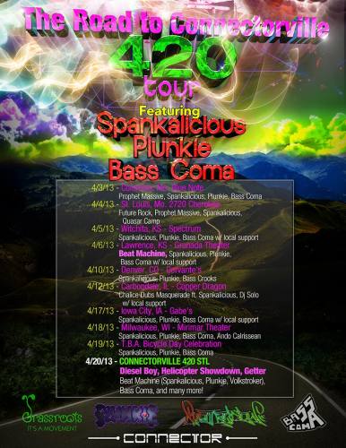 Prophet Massive - Spankalicious - PlunkiE - Bass Coma in Columbia MO