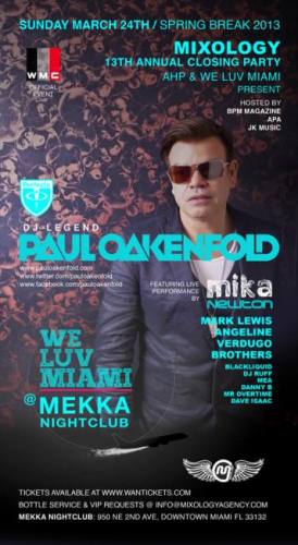 Paul Oakenfold @ Mekka