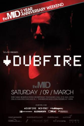 3.9 DUBFIRE @ The Mid Chicago