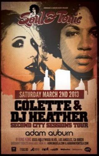 Colette & DJ Heather @ King King Hollywood