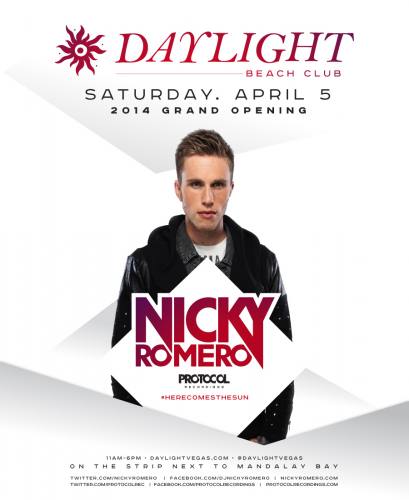Nicky Romero @ Daylight Beach Club (04-05-2014)
