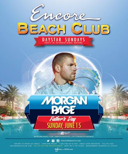 Morgan Page @ Encore Beach Club (06-15-2014)