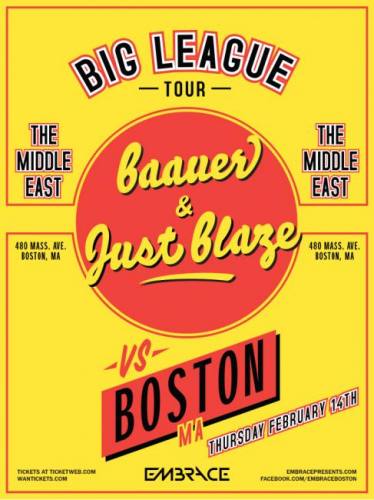 Baauer & Just Blaze @ The Middle East