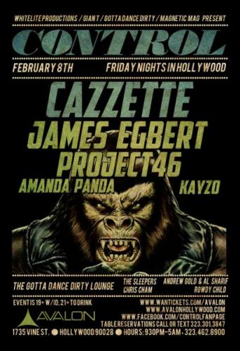 Cazzette, James Egbert, & Project46 @ Avalon Hollywood