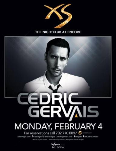 Cedric Gervais @ XS Las Vegas
