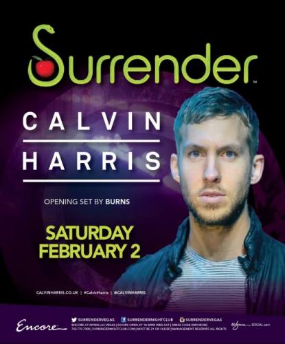 Calvin Harris @ Surrender Nightclub