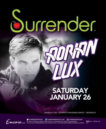 Adrian Lux @ Surrender Nightclub