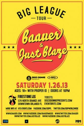 Baauer & Just Blaze @ Firestone Live
