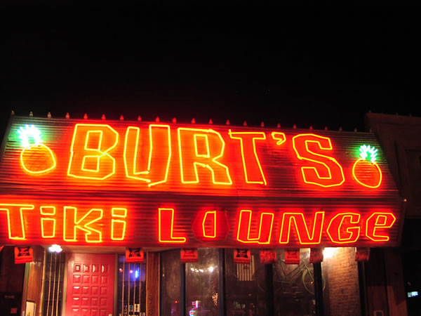Burt's Tiki Lounge Logo