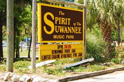 The Spirit of the Suwannee Music Park Logo