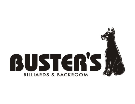 Buster's Billiards and Backroom Logo