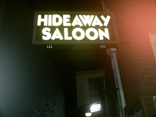 The Hideaway Saloon Logo