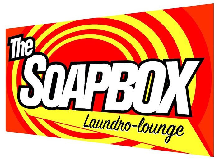 The Soapbox Laundro-Lounge Logo