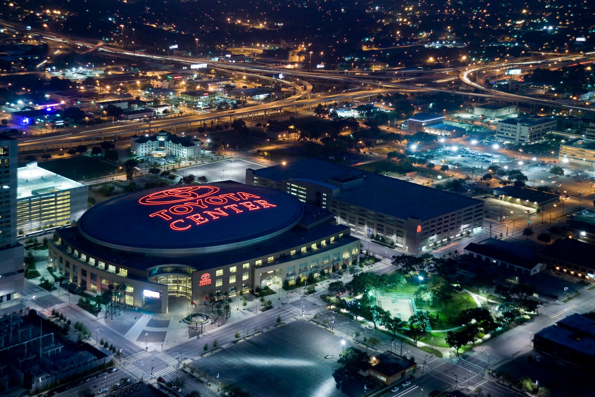 Houston Toyota Center Logo
