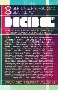 2012 Decibel Festival Full Lineup - 30+ New Performers Added
