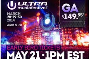Ultra Music Festival 2014 announces dates, early bird tickets on sale May 21