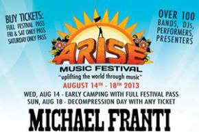 ARISE Music Festival (Aug 14-18 Loveland, CO) Preview