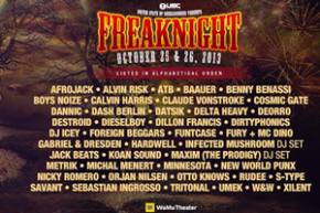FreakNight 2013 (Oct 25-26 - Seattle, WA) Preview