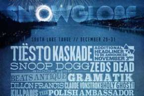 SnowGlobe 2013 (South Lake Tahoe, CA - December 29-31) Preview