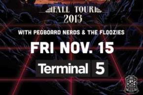 GRiZ hits Terminal 5 with The Floozies, Pegboard Nerds on November 15