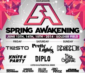 Spring Awakening Music Festival (June 13-15 - Chicago, IL) unveils MASSIVE lineup!