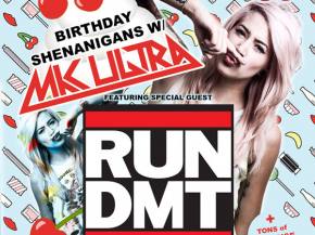 MK Ultra celebrates her birthday with RUN DMT and the IRIS Presents crew in Atlanta Aug 9