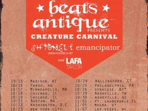 Pick your creature for the Beats Antique Creature Carnival!