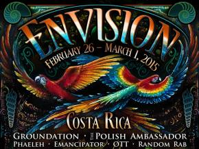 Envision reveals second round headliners for 2015 Costa Rica festival