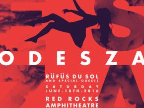 ODESZA headlines Red Rocks June 18, releases 'It's Only' ft Zyra video