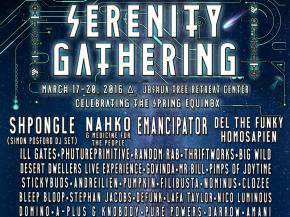 Shpongle, Random Rab, Mr. Bill join Serenity Gathering Phase 2 lineup Preview