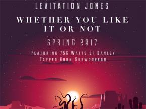 Gross. Levitation Jones spring tour kicks off this weekend.