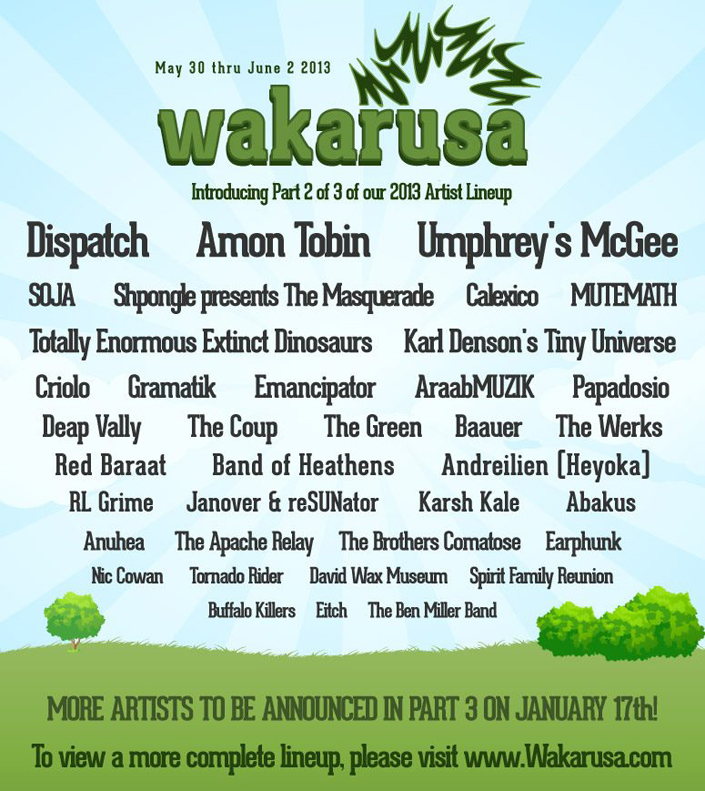 Wakarusa phase 2 announcement